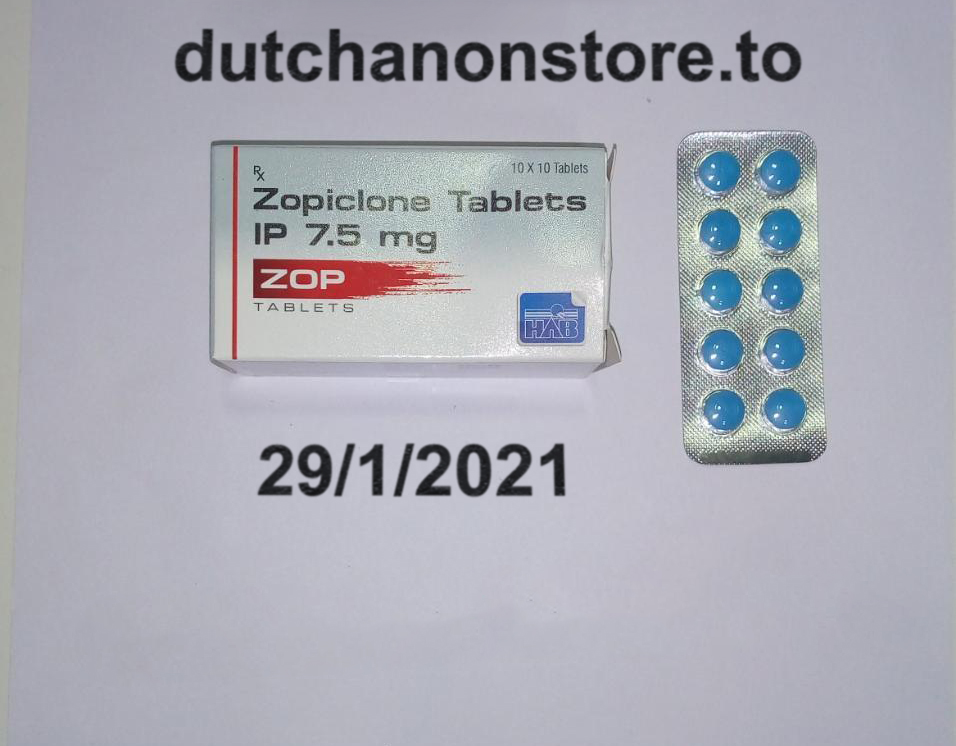 10x-20x Zopiclone 7.5mg Tablets (UK 2 UK) (1 Box HAB) Image