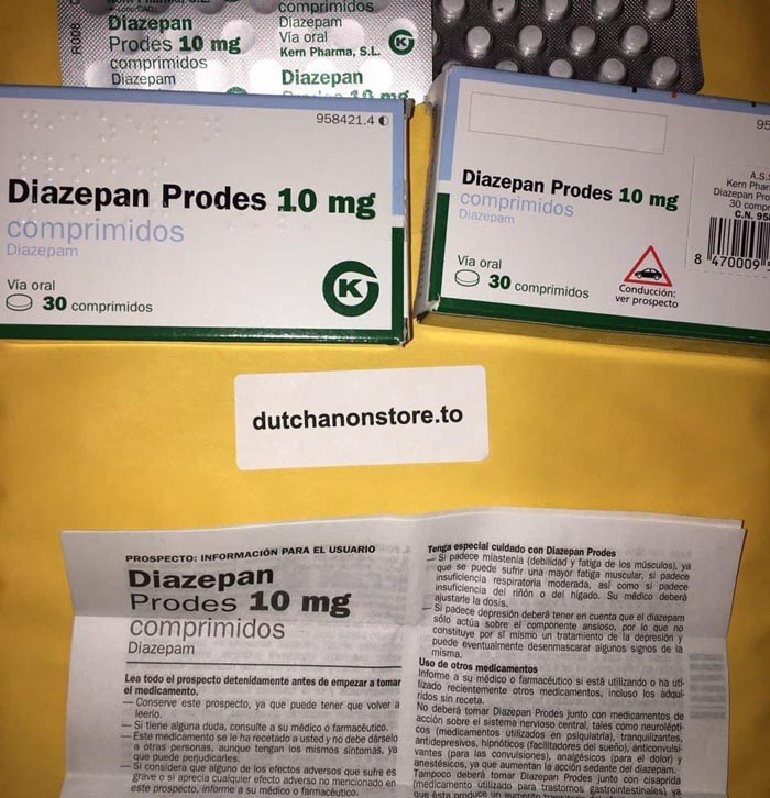 10mg X 30 Tabs - Kern Diazepam (UK 2 Europe) (NEXT DAY DELIVERY) Image